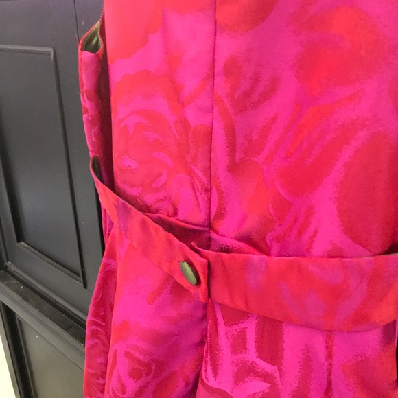 Bonnie Jean Jacquard Embellished Neck Hi-Lo Dress - Picture 5 of 7